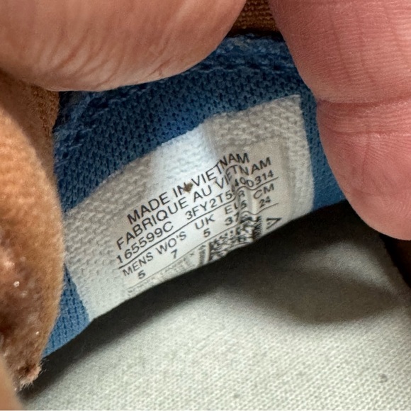 Converse One Star x Golf Le Fleur OX Brown Sugar Quilted Velvet Sneakers Size 7 - Picture 9 of 10